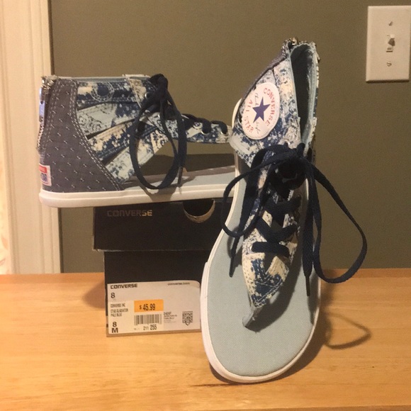 converse lace up sandals